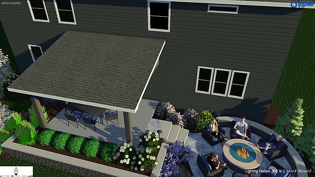 3d Design - Backyard Patio
